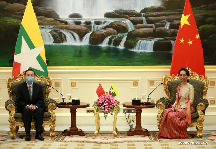 الصين وميانمار تتعهدان بدعم العلاقات والتعاون
