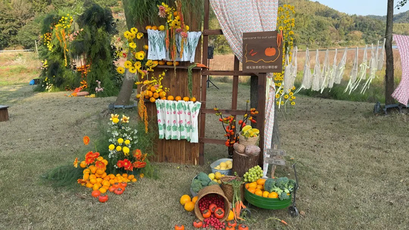 زفاف صديق للبيئة: المحاصيل بدلا من الورود والهدايا جاهزة للالتقاط