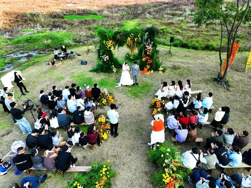 زفاف صديق للبيئة: المحاصيل بدلا من الورود والهدايا جاهزة للالتقاط