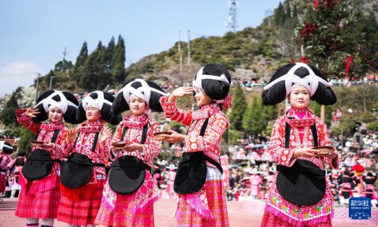 ليوتشي: قومية مياو تحتفل بمهرجان الرقص والزهور