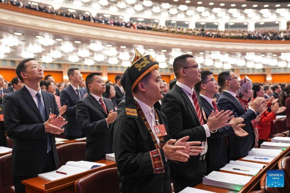 الهيئة التشريعية الوطنية الصينية تفتتح دورتها السنوية