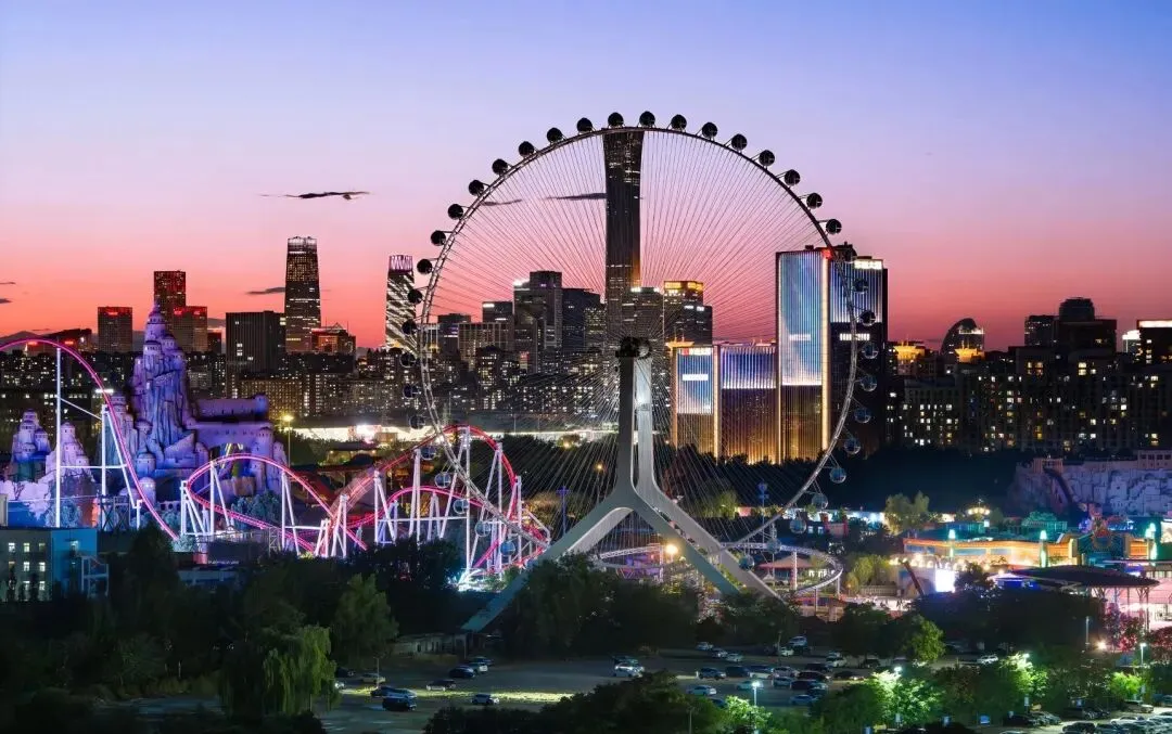 أضخم عجلة في بكين ستُفتتح نهاية شهر يونيو