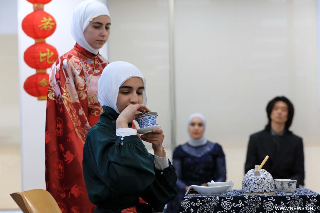 اختتام مسابقة جسر اللغة الصينية الخامسة والعشرين لطلاب جامعات الأردن
